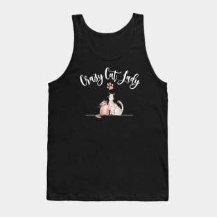 Crazy Cat Lady Funny Tank Top